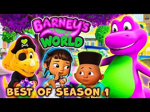 BEST of Barney’s World Season 1! 🌟 Top Clips & Highlights | Kids Cartoon!