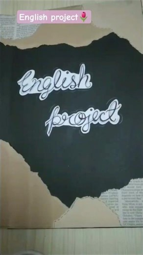 English project, class 11|💕✨🌺|poster making, Environmental conservation #project #class11