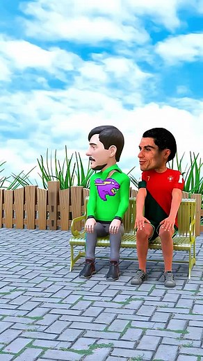 Tung Tung Tung Sahur with Mr. Beast and Cristiano Ronaldo