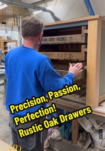 From Timber to Treasure: Your Custom Rustic Oak Drawer