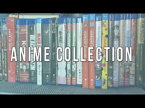 My 100 + Anime Blu-Ray/ DVD Collection