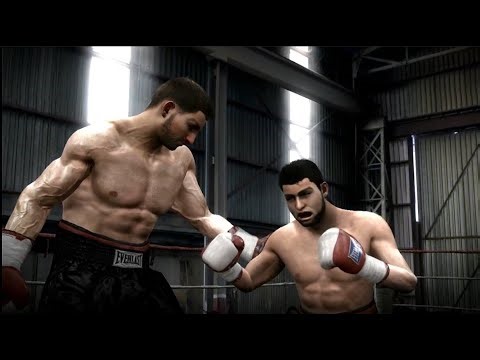 Fight Night Round 3 - Spencer vs Little Kid (slo-mo gutpunching)