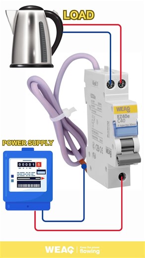 Safe and Easy RCBO Wiring Tutorial (Electronic Type). #RCBO #DPNRCBO #ElectronicRCBO #RCBOwithoverloadprotection #RCBOwithovercurrentprotection #ElectricalWiring #CircuitProtection #HomeElectrical #WiringTutorial #ElectronicRCBO #PowerSafety #ElectricianTips #DIYElectrical #LoadConnection #MeterWiring #RCD #MCB #CircuitBreaker