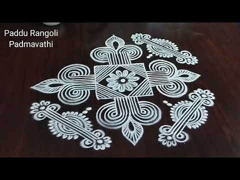 Dhanurmasam Muggulu 🌻 Traditional Padi Kolam 🌻 Geethala Muggulu 🌻 Paddu Rangoli