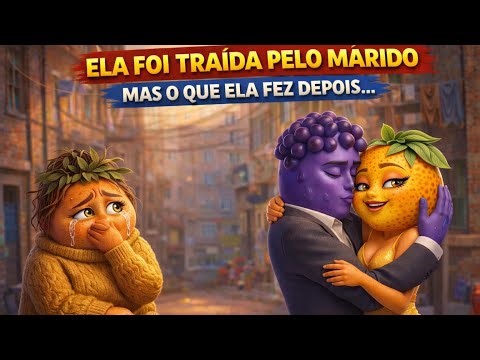 UVINHA foi infiel, mas teve o troco que merecia. 🍇🍓VEJA AGORA! NOVELA DAS FRUTAS🥑🍆