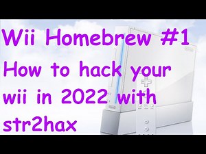 Wii Homebrew #1 - How to Hack your Wii in 2024 with Str2hax