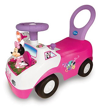 Kiddieland Disney Minnie Mouse Dancing Light And Sound Activity Ride On - Macy's