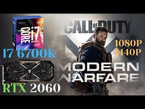Call of Duty: Warzone : i7 6700K + RTX 2060 OC | 1080P & 1440P | Low & High Settings