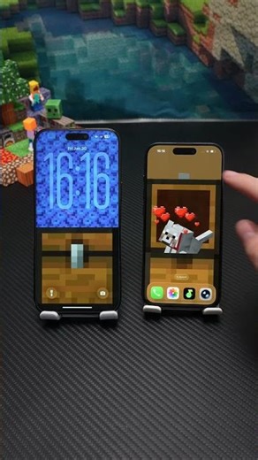 Opening a Minecraft Chest(Find more in my bio) #Minecraft #Wallpaper #Shorts #Aesthetic #phone