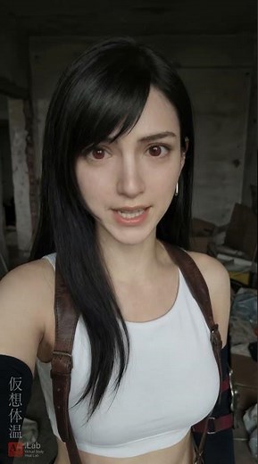 The most realistic Tifa I’ve made | FF7 AI Live Action