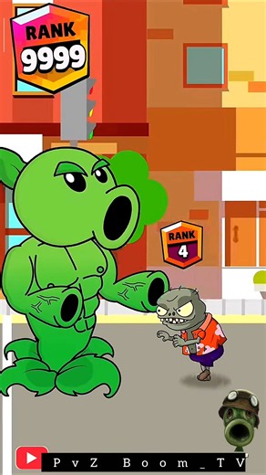 9999 PEASHOOTER is UNSTOPPABLE! 😱💪 #pvz