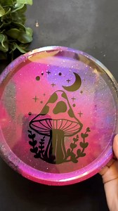 🪄Magic Tray with @craft.resin! Watch our friend @midnight_cottage_co make this colourful magic tray using Craft Resin! Our resin for Arts & Crafts is exactly what you need for small projects like coasters, trays and jewellery. Its 1:1 mixing ratio allows you to pour in thin, even layers. Being smooth and crystal clear, it rewards you with a perfect glass-like finish. 🛒 Use code MIDNIGHT10 to get a 10% discount at craft-resin.com! #CraftResin #EpoxyResin #EpoxyArt #ResinArt #ResinArtist #DIYRes