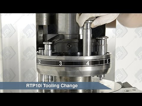 RTP10i Rotary Tablet Press Tooling Change | LFA Tablet Presses