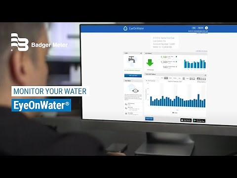Monitor Your Water Use with EyeOnWater® | Badger Meter