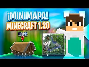 MINI MAPA MOD Para MINECRAFT PE 1.20