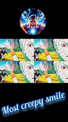 Most creepy smile in anime history ever#ever#creepysmile#animehistory