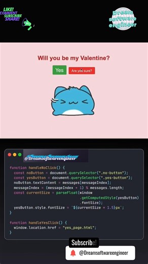 HAPPY VALENTINE'S DAY 💘 #programmer #coding #python #fullstackwebdeveloper #tiktok#duet #shorts