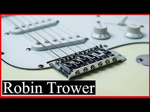 Robin Trower Style Heavy Blues Rock Guitar Backing Track in C Minor | Ultimate Guitar Practice