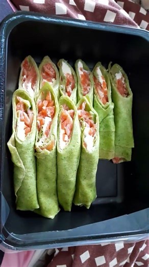 Блины с сёмгой