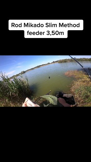 Rod mikado slim method feeder 3,50m 🎣#fishinglife #rio #fishing #feederfishing #methodfeeder #pesca #mikado #mikadofishing #fishingrod #fishingreel #fishinglife