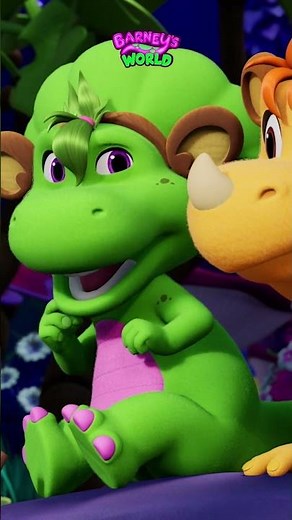 Dinosaur Drive Through 🦖💜 | Barney's World | Cartoonito | Cartoons for Kids #Barney #Cartoons
