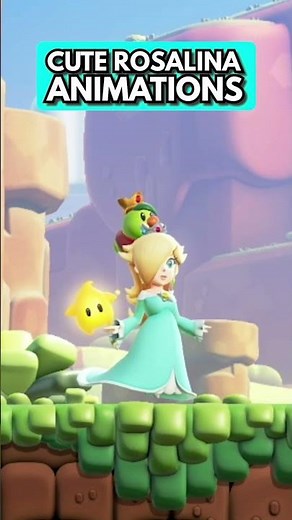 CUTE ROSALINA ANIMATIONS in Mario Wonder Switch 2 Edition