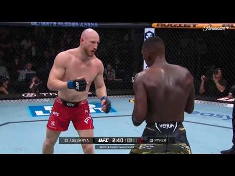 Israel Adesanya vs Joe Pyfer Full Fight Highlights | UFC Seattle