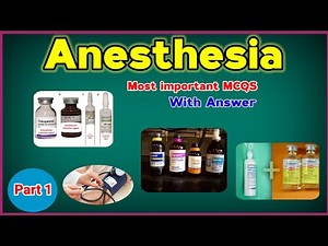 Anesthesia MCQ,s with answers | part 1 | explained in simple Way