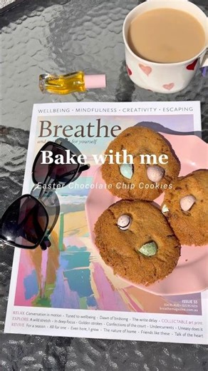 Bake with me | Easter chocolate chip cookies 🐣#baking #eastereggs #cookies #cookiesrecipe