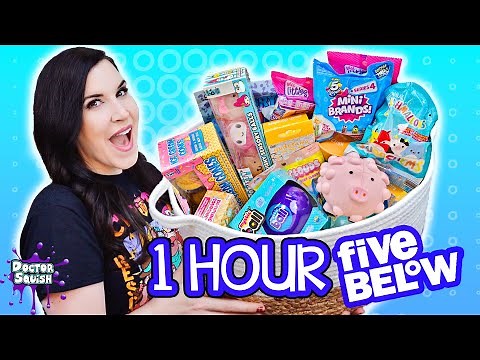 1 HOUR of Five Below Hauls! Best Squishy Hauls Compilation
