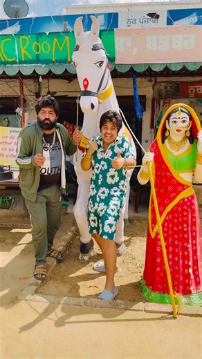 Harshu Ko Ghode 🐴 Ke Paas Jana Hai❤️😅|| Manav Tuteja shorts #manavactor