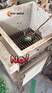 43K views · 228 reactions | Why Choose a 3-Stage Glass Bottles Crusher Over a Small Shredder? #glassbottlecrusher #glassbottleshredder #glassbotterecycling #GlassCrusher | Suny Machinery | Facebook