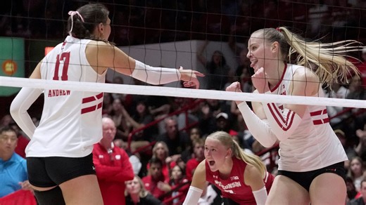 What channel is Wisconsin volleyball vs Nebraska on tonight?