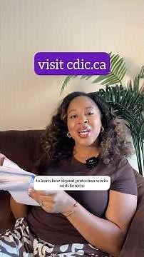 💸 Learn about how CDIC protection works with fintechs! #CDIC #Fintech #CanadianPersonalFinance