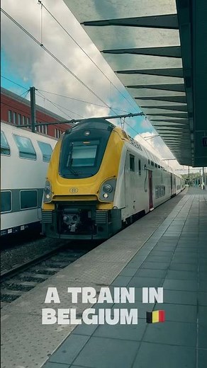 Belgian High-Speed Train at Brussels-Midi | European Express for International Travelers