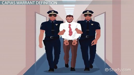 Capias Warrant | Definition, Types & Charges