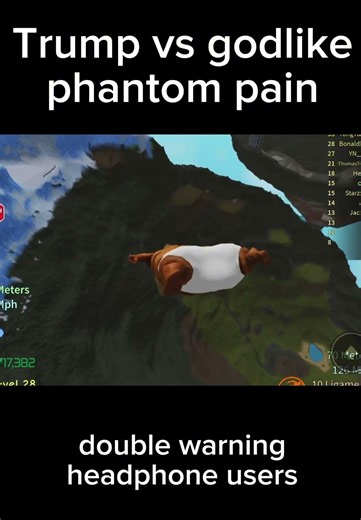 Trump vs phantom pain pt37 🇺🇸 #shorts #funny #trump #roblox