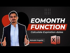 Excel EOMONTH Function (Calculate Expiration dates)