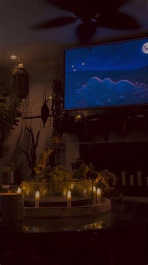 ➕Just a peaceful moment from my home . Unwinding from the day. Sending light ➕Maria Brink➕