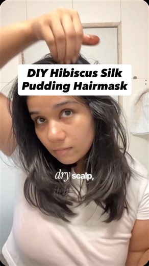 Swapnali Navsarikar | DIY - Hibiscus Silk Pudding Hair Mask This DIY mask is a blend of Neem (dandruff detox), Amla (strength & shine), and Castor Oil (deep... | Instagram