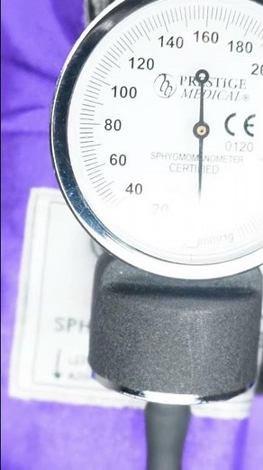 How To Read a Sphygmomanometer | Manual Blood Pressure #MedicalAssistant #BloodPressure