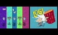 Mix of 2 videos from youtube : oggy log from blammo intro