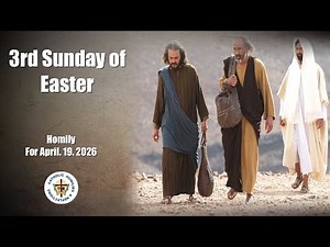 3rd Sunday of Easter / Year A / Homily for Apr. 19, 2026