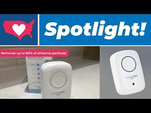 Breathe Pure Air Purifier Pro | HEPA + UV‑C | 2‑Pack Home Air Cleaner