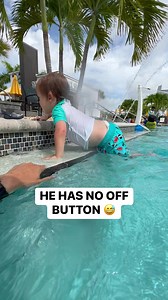176K views · 7.4K reactions | KID WONT STOP JUMPING IN THE POOL! | Superhero Swim Academy | Facebook
