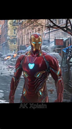 Tony Stark ने Suit Activate करने से पहले कपड़े क्यों टाइट किए? 🤯 #tonystark #ironman
