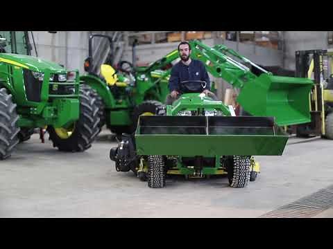Little Buck Loader on a John Deere x758