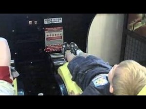 Mad Wave Motion Theater ride in Chuck E. Cheese's