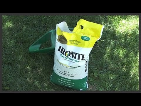 How to apply Ironite fertilizer