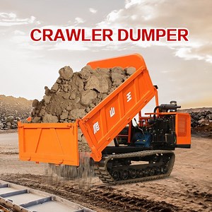 [Hot Item] Diesel Engine Hydraulic Mini Dumper Mini Dumper 800kg 300kg Small Tracked Carrier Mini Track Dumper